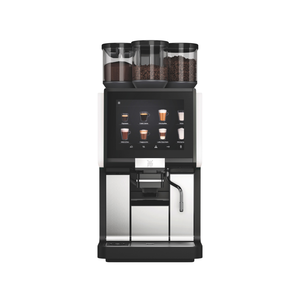 Täglich bis zu 180 Tassen unvergleichliche Kaffeevielfalt für Ihren Betrieb: Die WMF 1500 S+ zur Miete oder Kauf bei Lyreco.