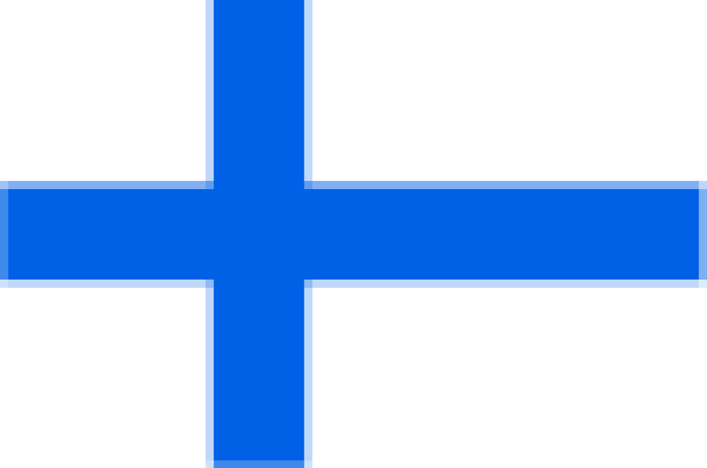 Finnland Flagge.