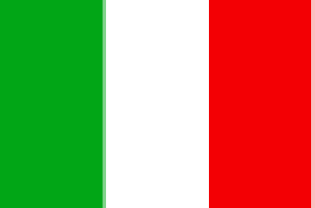 Italien Flagge.