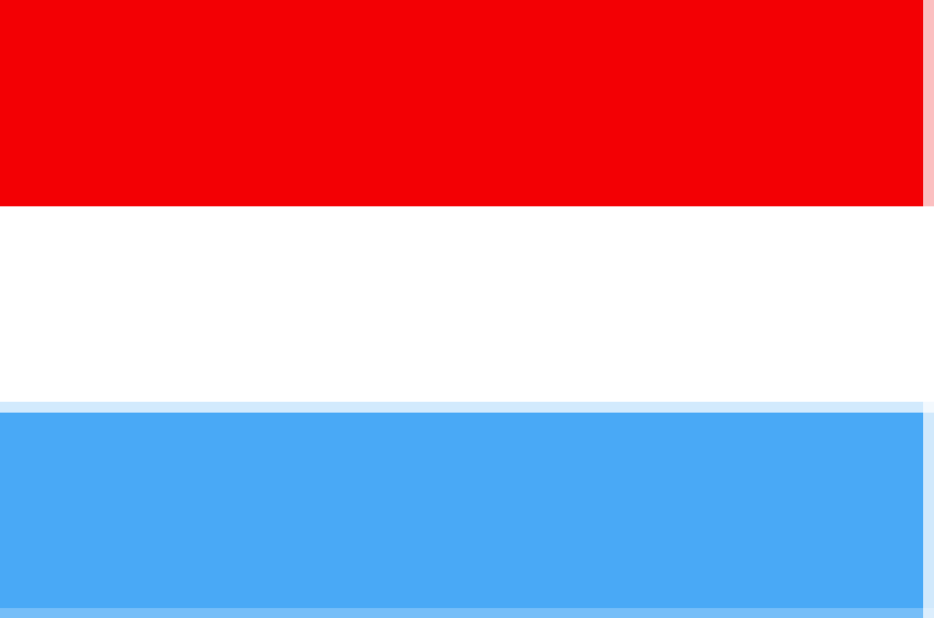 Luxemburg Flagge.