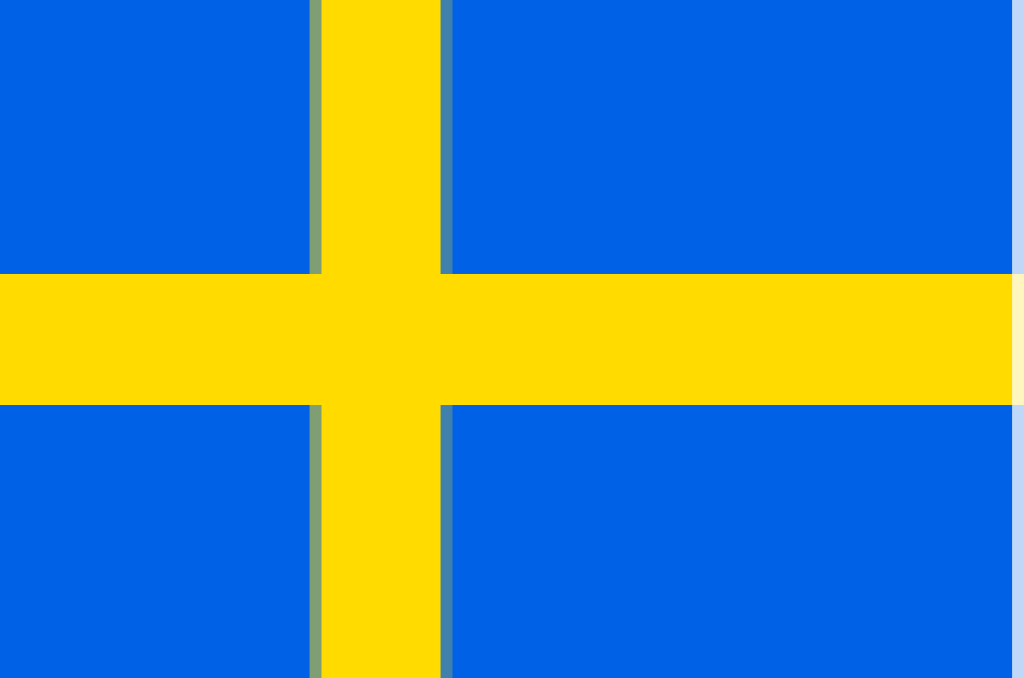 Schweden Flagge.