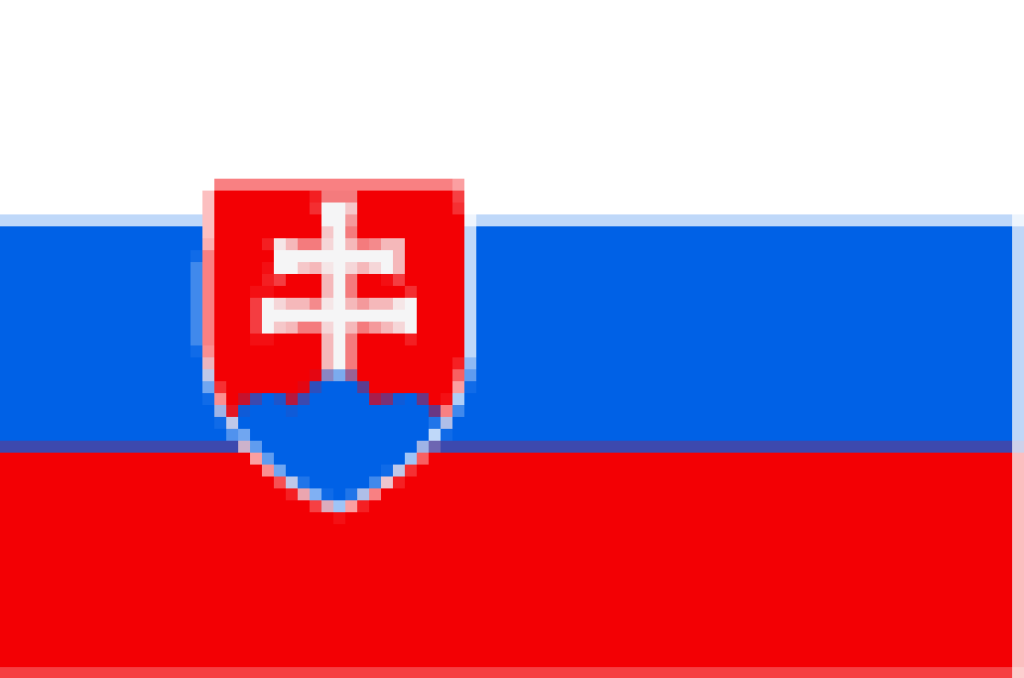 Slowakei Flagge.